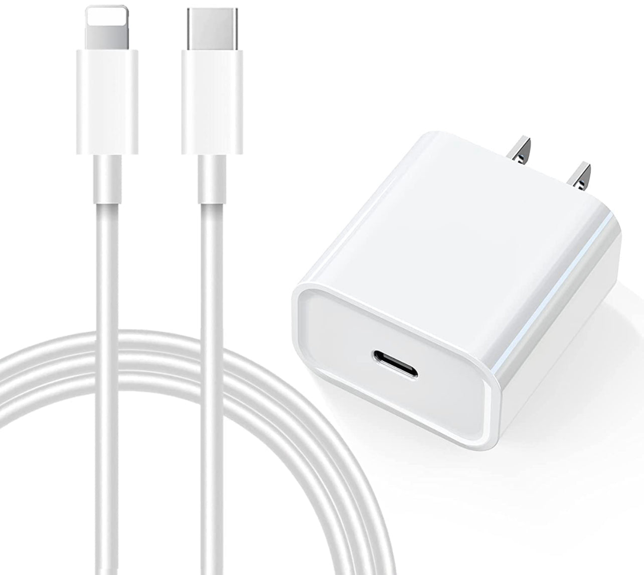 Lightning Cable(3 FT) W/ 20W Adapter